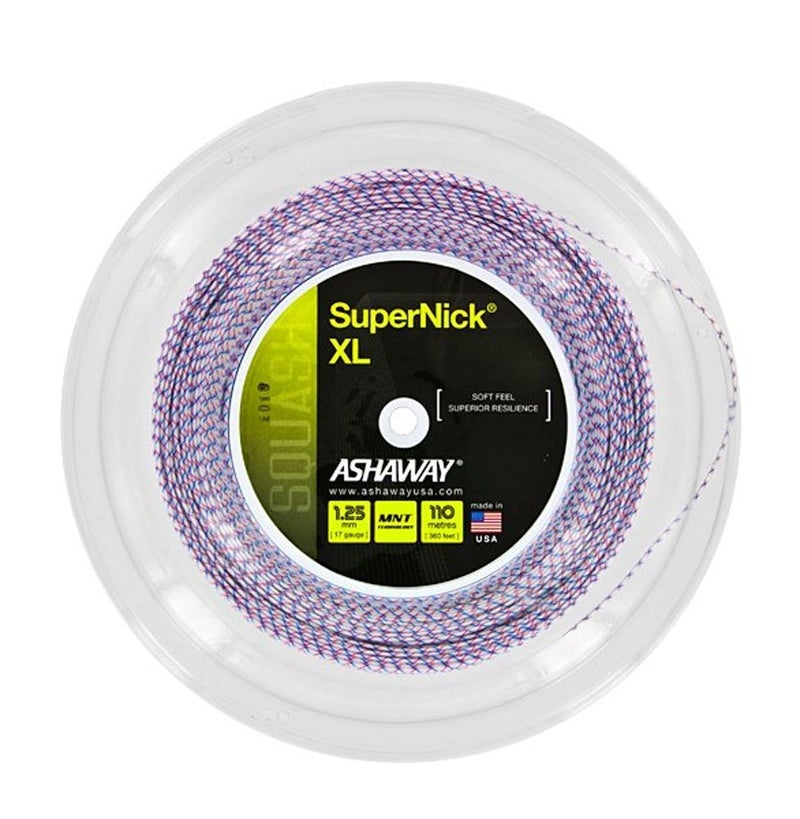 خيط اسكواش ASHAWAY Supernick XL (لفة واحدة - 360 قدم)
